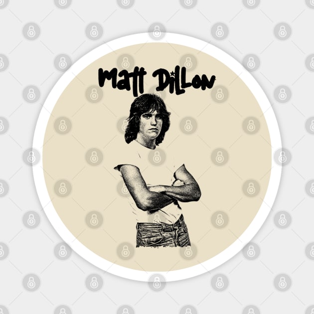 Matt Dillon Magnet by Lowchoose